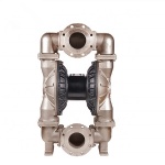 QBY 50 air operated double diaphragm pump for alumina powder transportation